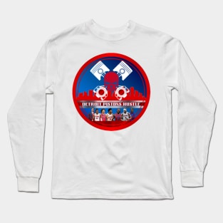 Detroit Pistons Hustle Long Sleeve T-Shirt